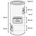 Albero Di Natale Gonfiabile A Led Ip44 500 Cm Xxl In Tessuto - Foto miniatura 2