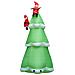 Albero Di Natale Gonfiabile A Led Ip44 500 Cm Xxl In Tessuto - Foto miniatura 6