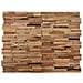 Pannelli per Pareti 10 pz 1,03 m² in Legno Riciclato di Teak - Foto miniatura 1