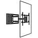 0198 Supporto TV a parete 177,8 cm (70") Nero - Foto miniatura 10