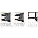 0198 Supporto TV a parete 177,8 cm (70") Nero - Foto miniatura 11