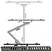 0198 Supporto TV a parete 177,8 cm (70") Nero - Foto miniatura 19