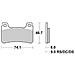 Pastiglie Freno Anteriore Racing 809ds-1 - Foto miniatura 1