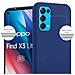 Custodia Compatibile Con Oppo Find X3 Lite In Candy Blu Scuro - Coperchio Protettivo In Silicone Tpu Flessibile - Foto miniatura 5