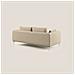 Plano Divano Lineare In Microfibra Tecnica T11 Tortora - Foto miniatura 3