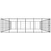 Gabbia Per Cani Da Esterno In Acciaio 79,86 M - Foto miniatura 3