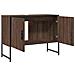 Mobile Lavabo Bagno Rovere Marrone 60x30x60cm Legno Multistrato - Foto miniatura 10