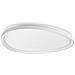 Plafoniera Contemporanea Gemini Metallo Bianco Led Integrato 42w 3000k Ip20 - Foto miniatura 1