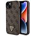Cover Per Iphone 15 Plus Triangle Diamond 4g, Marrone - Foto miniatura 2