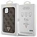 Cover Per Iphone 15 Plus Triangle Diamond 4g, Marrone - Foto miniatura 3