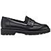 Black Casual Closed Loafers Mocassino Sintetico E Tessile Scarpe Donna Nero Eu 36, 1-24312-41 020 - Foto miniatura 2