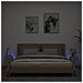 Mobili TV a Parete con Luci LED 2pz Rovere Sonoma 30,5x35x30 cm - Foto miniatura 3