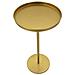 Tavolino Mf579 - Oro - Metallo - 41x41x80 Cm - Foto miniatura 2