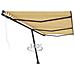 Tenda Da Sole Autoportante Automatica 600x300 Cm Gialla Bianca - Foto miniatura 2