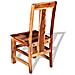 Set Sedie Da Pranzo 2 Pz In Legno Massello Di Acacia - Foto miniatura 8