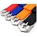 Cinturino Universale In Silicone Per Smartwatch Con Estremità Curva, Compatibile Con Samsung, Huawei, Xiaomi Orange 20 Mm - Foto miniatura 3