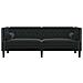 Divano Chesterfield Argille Nero 194 x 74.5 x 70.5 cm Velluto - Foto miniatura 4