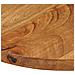 Piano per Tavolo Ø 50x3,8 cm Rotondo in Legno Massello di Mango - Foto miniatura 6