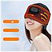 Maschera Per Dormire Riscaldata Con Musica Bluetooth - Controllo Temperatura E Blocco Luce A 360° - Foto miniatura 4