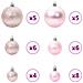 Albero di Natale artificiale con luci integrate Rosa 120 cm PVC - Foto miniatura 7