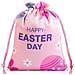 Sacchetti Di Caramelle Di Pasqua (confezione Da 12) - Sacchetti Regalo In Seta Satinata Con Coulisse Pink - Foto miniatura 3