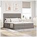 Letto con luci a strisce a LED Talpa 200 x 200 cm Tessuto - Foto miniatura 2