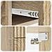 Mobiletto da notte a muro 2 pcs Rovere Sonoma 33 x 34,5 x 40 cm - Foto miniatura 8