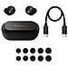 EAH-AZ100 Auricolare True Wireless Stereo (TWS) In-ear Musica e Chiamate USB tipo-C Bluetooth Nero - Foto miniatura 3