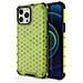 Coperchio A Nido D'ape Con Bumper In Tpu, Progettato Per Iphone 13 Pro Max, Verde. - Foto miniatura 1