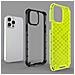 Coperchio A Nido D'ape Con Bumper In Tpu, Progettato Per Iphone 13 Pro Max, Verde. - Foto miniatura 5