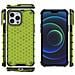 Coperchio A Nido D'ape Con Bumper In Tpu, Progettato Per Iphone 13 Pro Max, Verde. - Foto miniatura 7