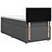 Letto box spring con materasso Grigio Scuro 100 x 200 cm - Foto miniatura 9