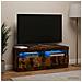 Mobile TV LED Rovere Fumo Legno ingegnerizzato - Foto miniatura 2