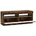 Mobile TV LED Rovere Fumo Legno ingegnerizzato - Foto miniatura 5