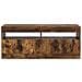 Mobile TV LED Rovere Fumo Legno ingegnerizzato - Foto miniatura 6