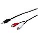 ICOC 035-NC-20 - Cavo Audio Stereo 2 RCA femmina a Jack 3.5 mm maschio 1,8 m - Foto miniatura 1