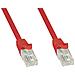 ICOC CCA6U-010-RET - Cavo di rete Patch in CCA Cat. 6 Rosso UTP 1m - Foto miniatura 6