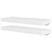 Mensole a Muro Bianche 2 pz in MDF per Libri /DVD - Foto miniatura 1