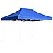 Gazebo Professionale Pieghevole Alluminio 4,5x3 m Blu - Foto miniatura 1