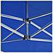 Gazebo Professionale Pieghevole Alluminio 4,5x3 m Blu - Foto miniatura 6
