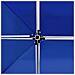 Gazebo Professionale Pieghevole Alluminio 4,5x3 m Blu - Foto miniatura 7