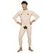 Costume Adamo Uomo Nudo Per Adulto - Taglia: Large - Foto miniatura 1