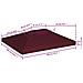 Copertura Superiore Per Gazebo 310g / m² 3x4m Bordeaux - Foto miniatura 3