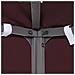 Copertura Superiore Per Gazebo 310g / m² 3x4m Bordeaux - Foto miniatura 5