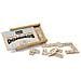 Jeujura Jeujuraj8142 Domino Gioco In Scatola Di Legno - Foto miniatura 1
