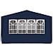 Gazebo Professionale con Pareti 4x6 m Blu 90 g /m² - Foto miniatura 7