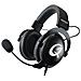 QH-95 Cuffia Padiglione Auricolare Gaming Nero - Foto miniatura 2