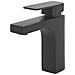 Rubinetto Da Lavabo Color Nero Mate Irupu - Foto miniatura 1