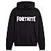 Ufficiali Con Cappuccio Felpe Per Ragazzi Fortnight Regali Geek (11-12 Anni) Nero - Foto miniatura 1