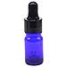 10ml Blu Contagocce Bottiglie Di Vetro Vuote Contagocce Con Vetro Pipetta Contagocce Piccolo Campione Bottiglie Di Vetro Per Lolio Essenziale Del Diffusore Massaggi Bellezza Olio Mix - 12 Pz - Foto miniatura 2
